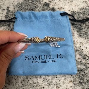 Samuel B. Cuff bracelet sterling silver New✨✨